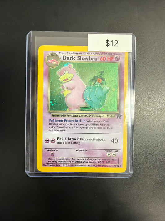 Pokemon Dark Slowbro 12/82