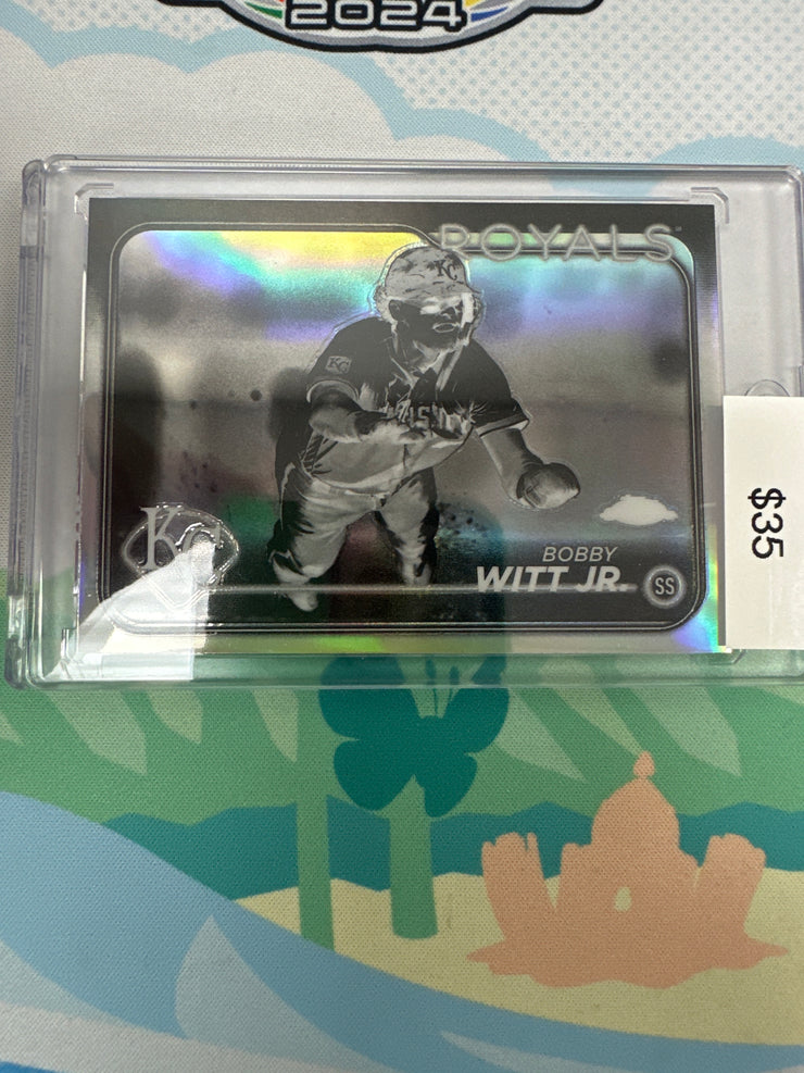 2024 Topps Chrome Bobby Witt Jr. Negative 