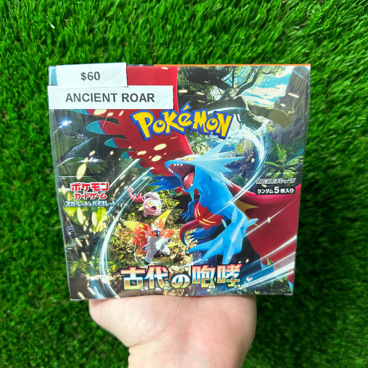 Pokémon Japanese Ancient Roar Booster Box