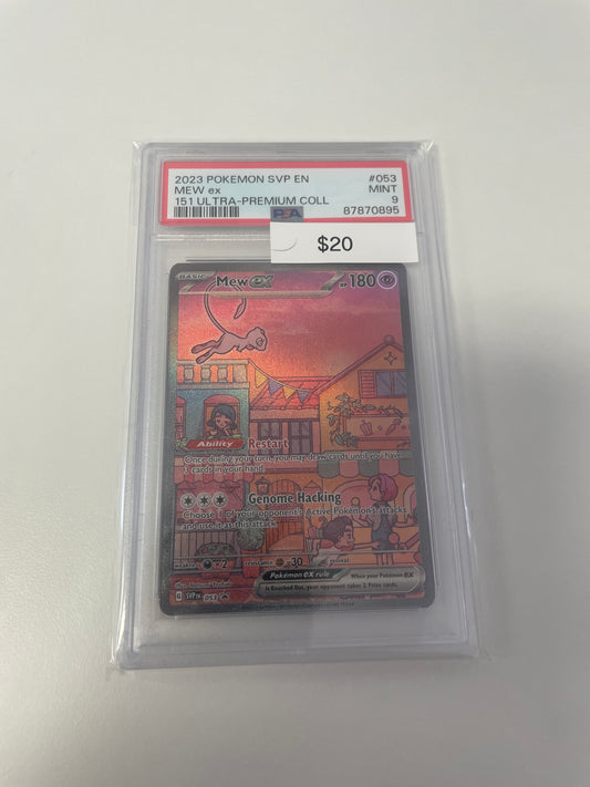 2023 Pokemon Mew Ex 151 Promo #053 PSA 10