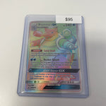 Pokemon Blastoise Gx Rainbow Secret #218/214