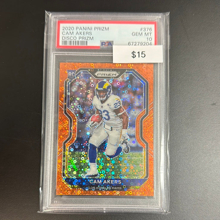 2020 Prizm Cam Akers Disco 