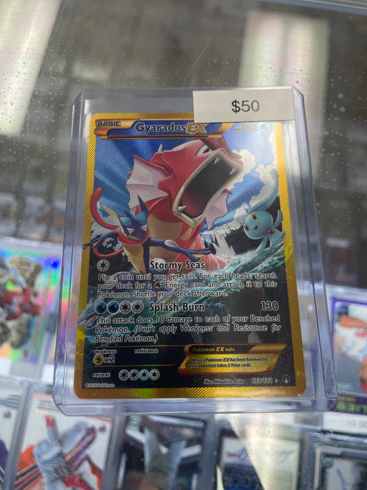 Pokemon Gyardos Ex Full Art #123/122