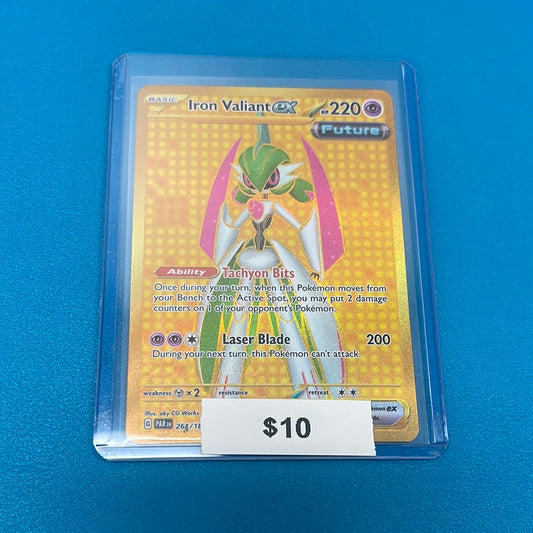Pokémon Iron Valiant ex Paradox Rift 261/182
