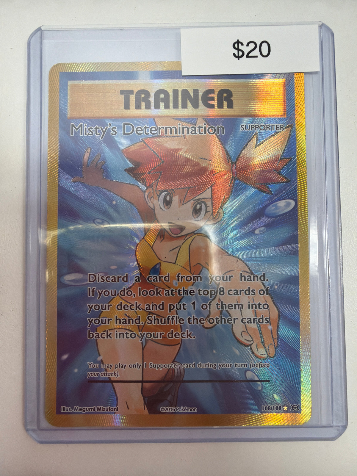 Pokemon Misty’s Determination 108/108