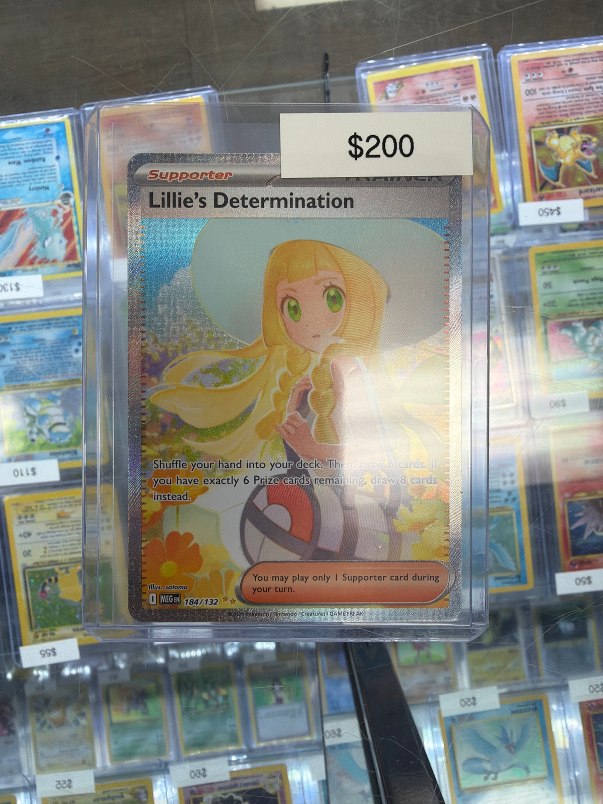 Pokemon Mega Evolution Lillies Determination 184/132