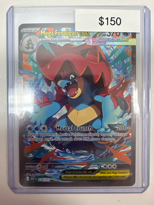 Pokemon Mega Feraligatr ex 274/217