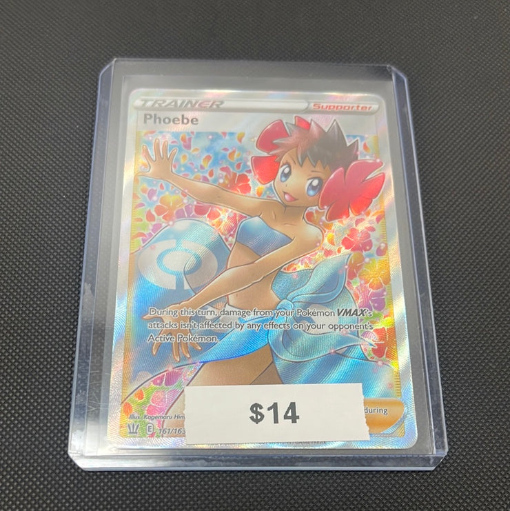 Pokémon Phoebe Battle Styles Full Art 161/163