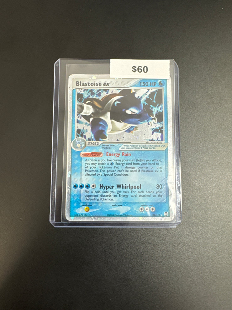 Pokémon Blastoise Ex Holo 104/112