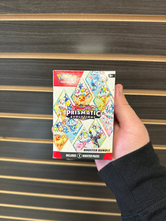 Pokemon Prismatic Booster Bundle (6 packs)