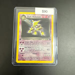 Pokémon Rocket 1st Ed. Dark Alakazam 1/82 Damaged