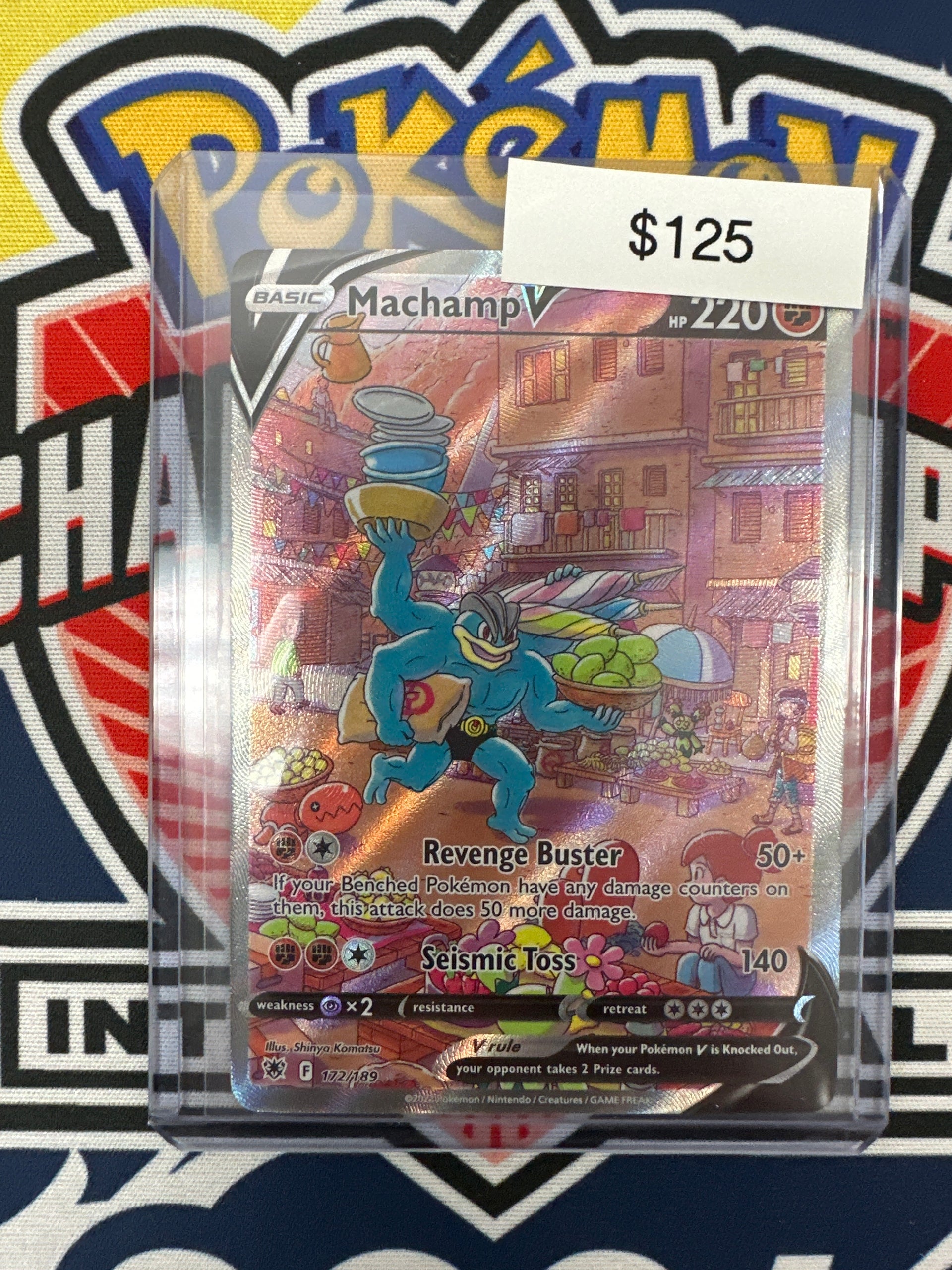 Pokemon Machamp V Alternate Art 172/189 – Grail Collectibles AZ