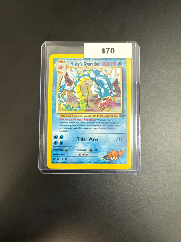 Pokémon Misty Gyarados Holo 13/132