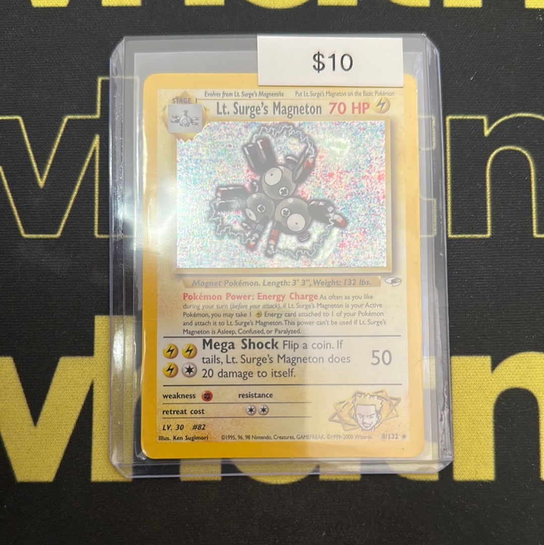 Pokémon LT. Surges Magneton 8/132