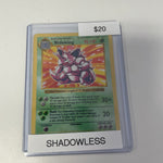 1999 Nidoking Holo Shadowless #11/102