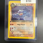 Pokemon 1st Edition Rocket Dark Machamp #10/82