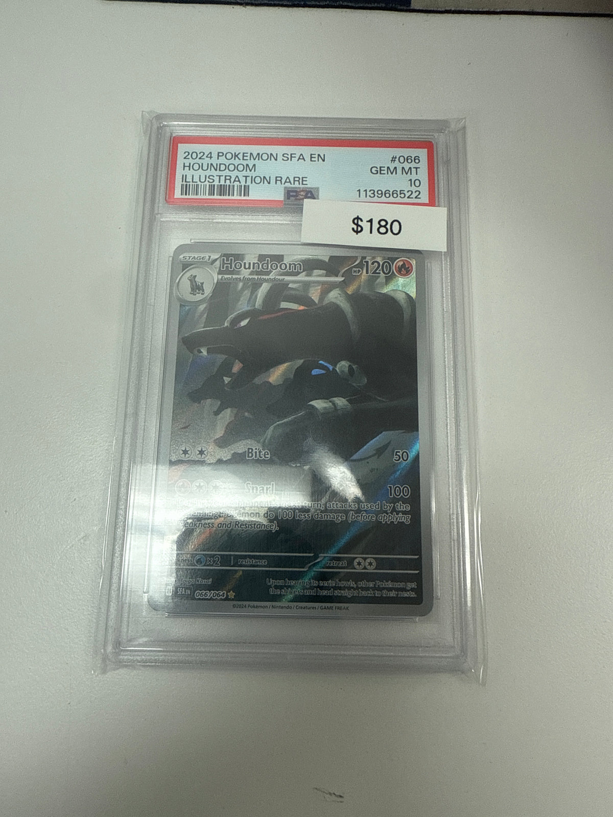 Pokemon Houndoom #066/064 PSA 10