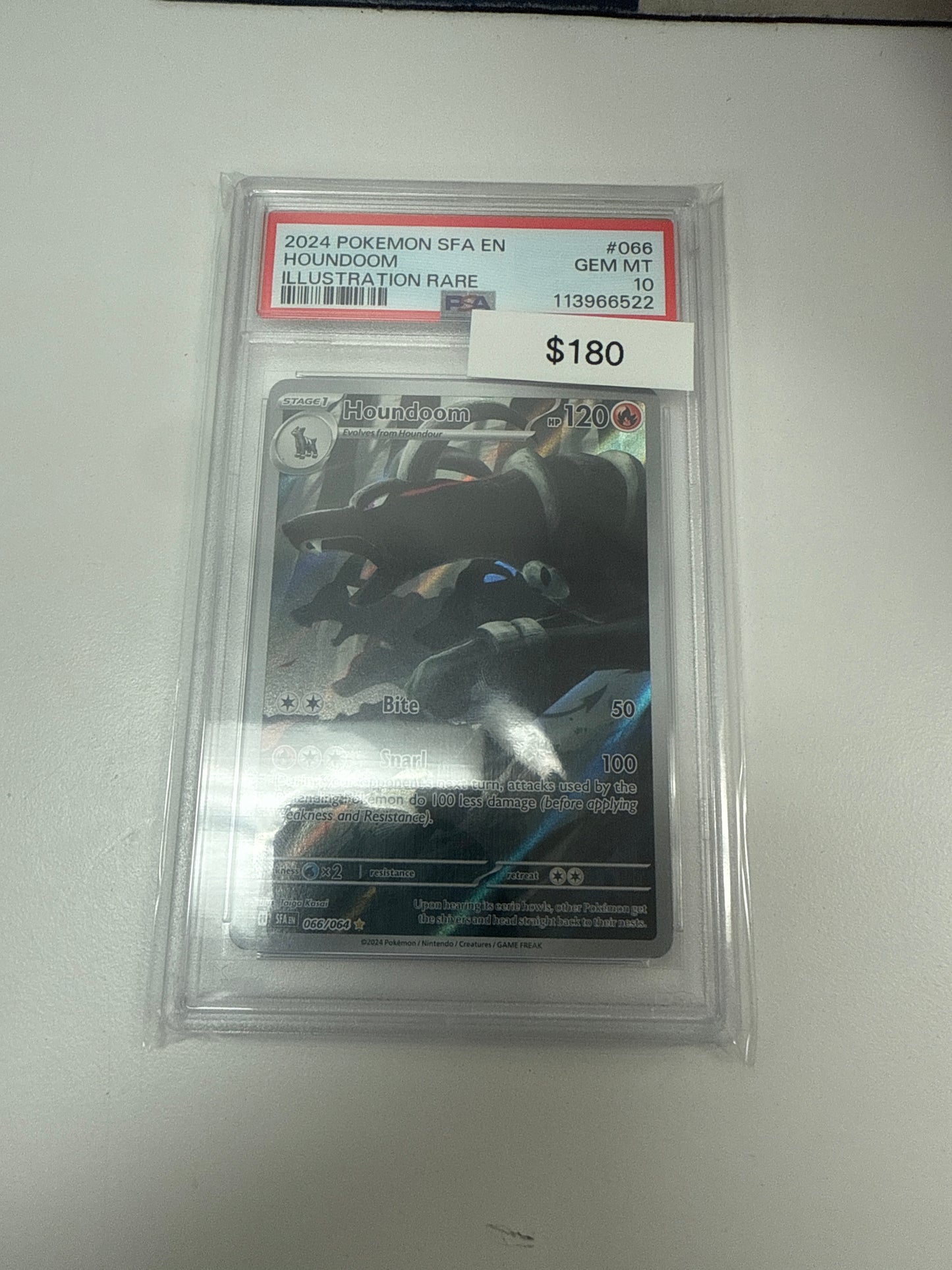 Pokemon Houndoom #066/064 PSA 10