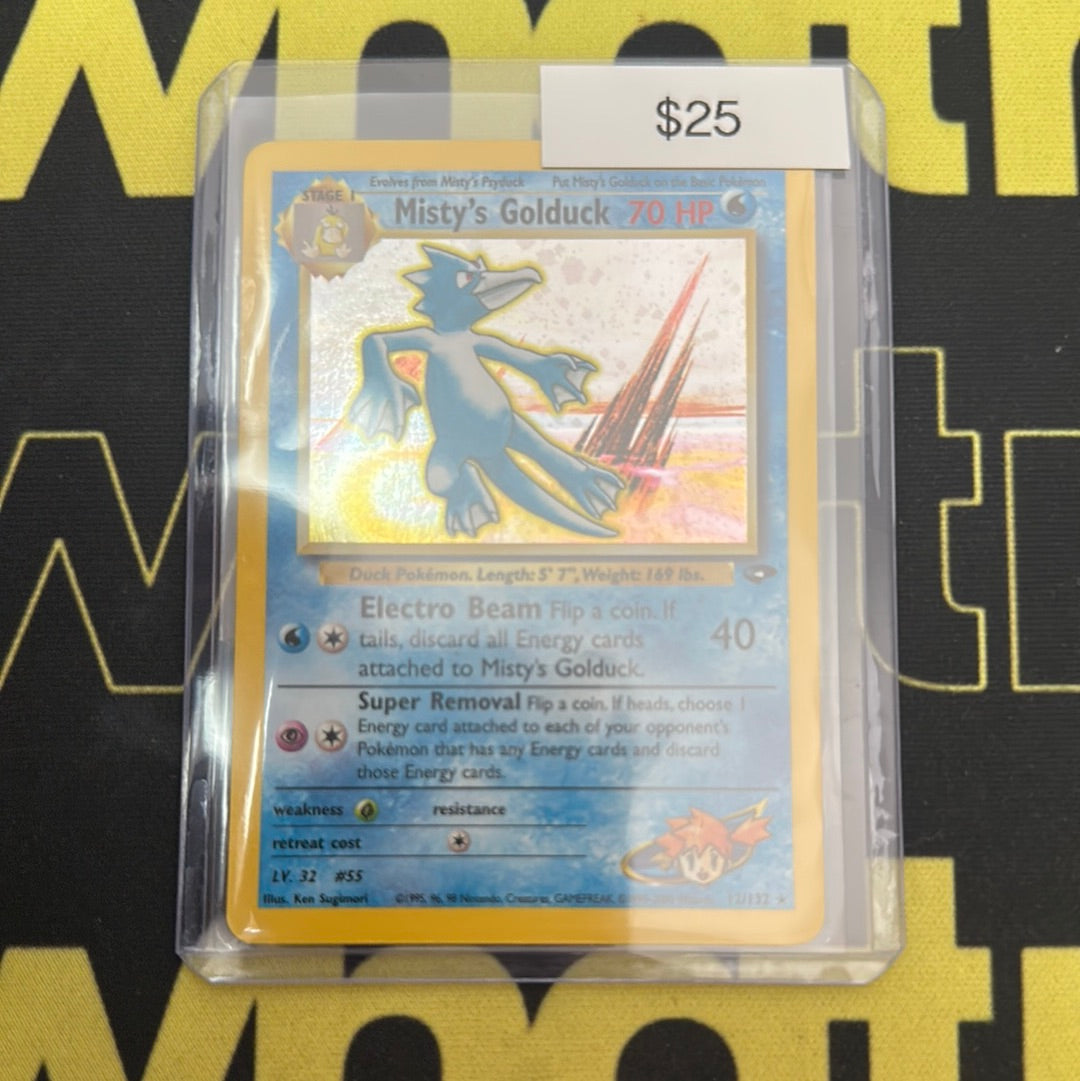 Pokémon Misty's Golduck Holo Neo 12/132 – Grail Collectibles AZ