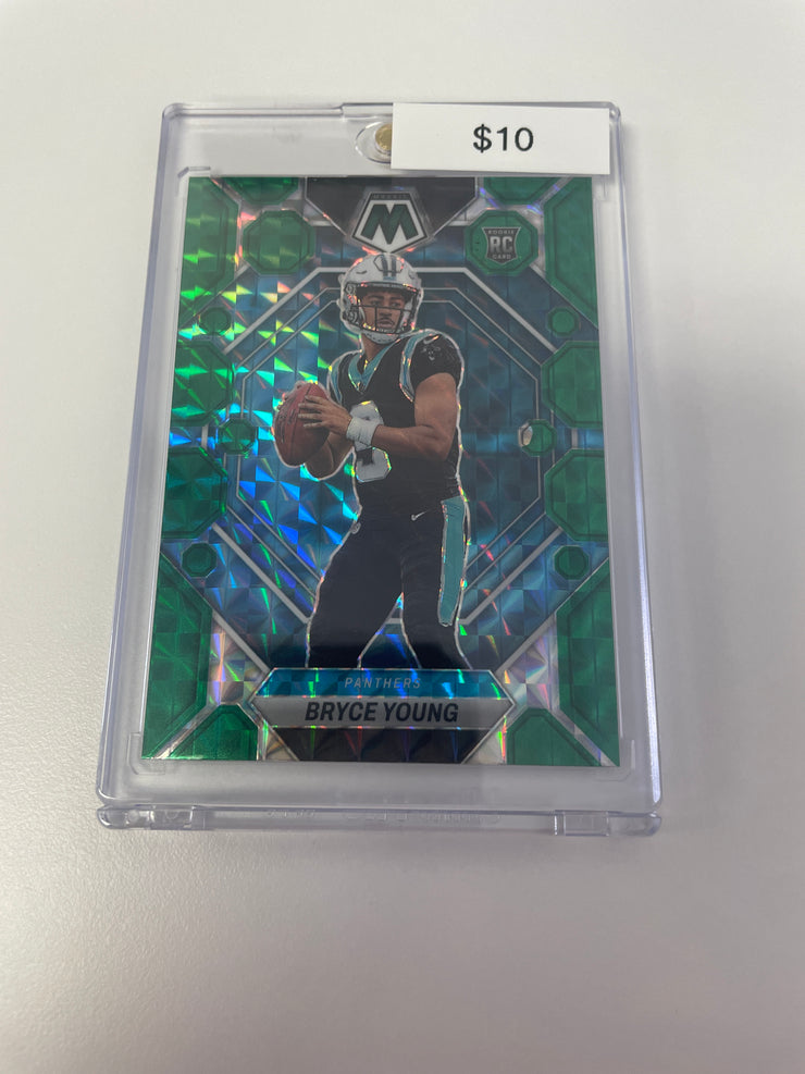 2023 Mosaic Bryce Young Reactive Green Rookie 