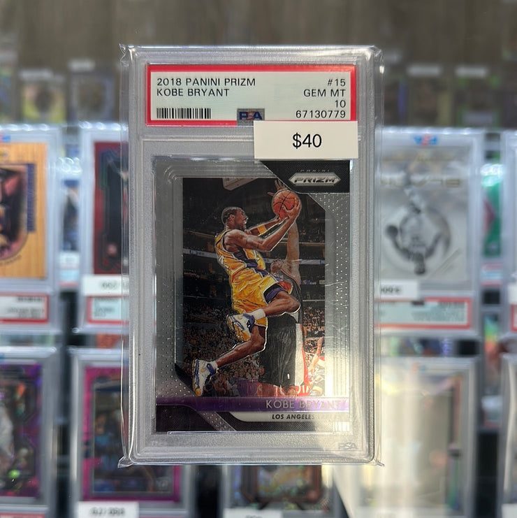 2018 Prizm Kobe Bryant 