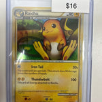Pokemon Raichu HGSS Holo Rare 10/123