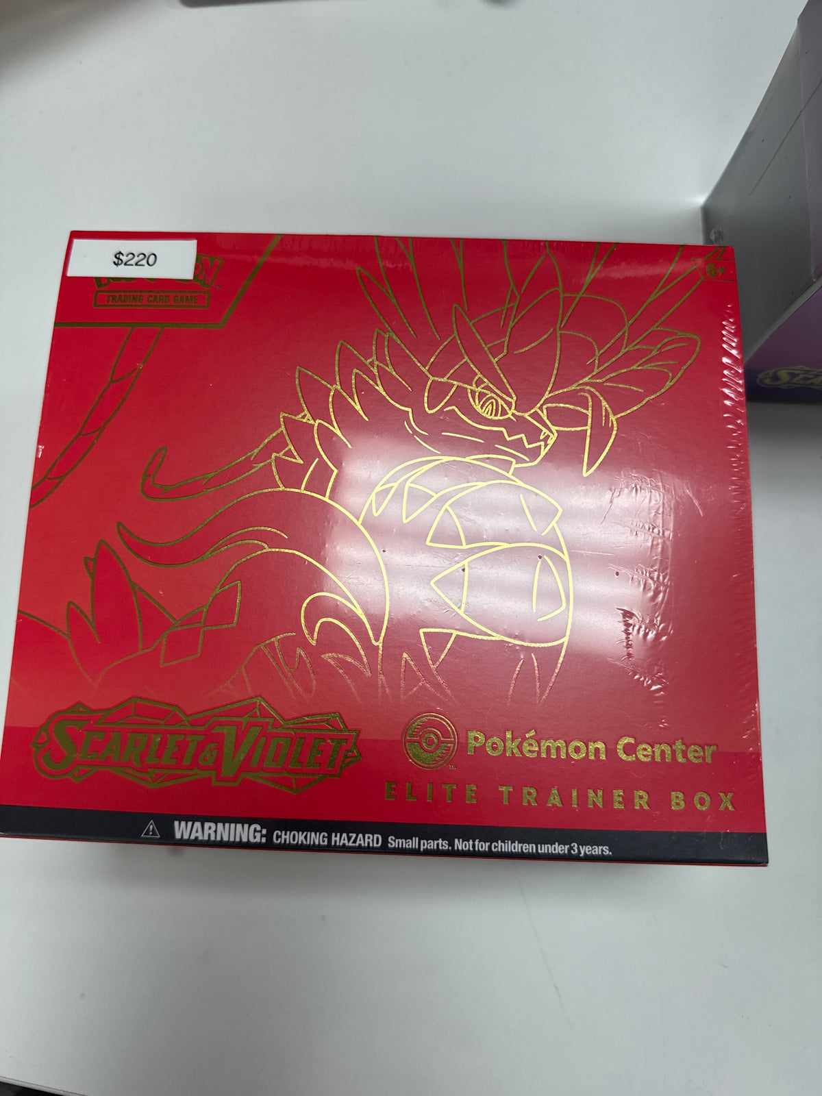 Pokémon Scarlet Violet Base Set Elite Trainer Box Pokemon Center
