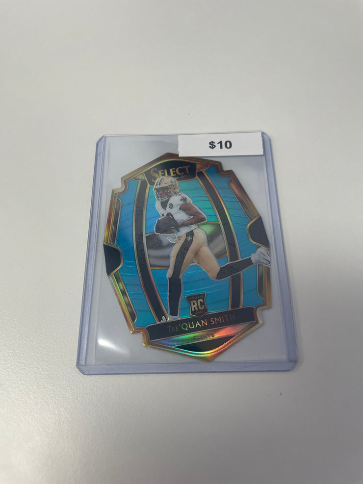 2018 Select Tre’Quan Smith Light Blue Die Cut /99 