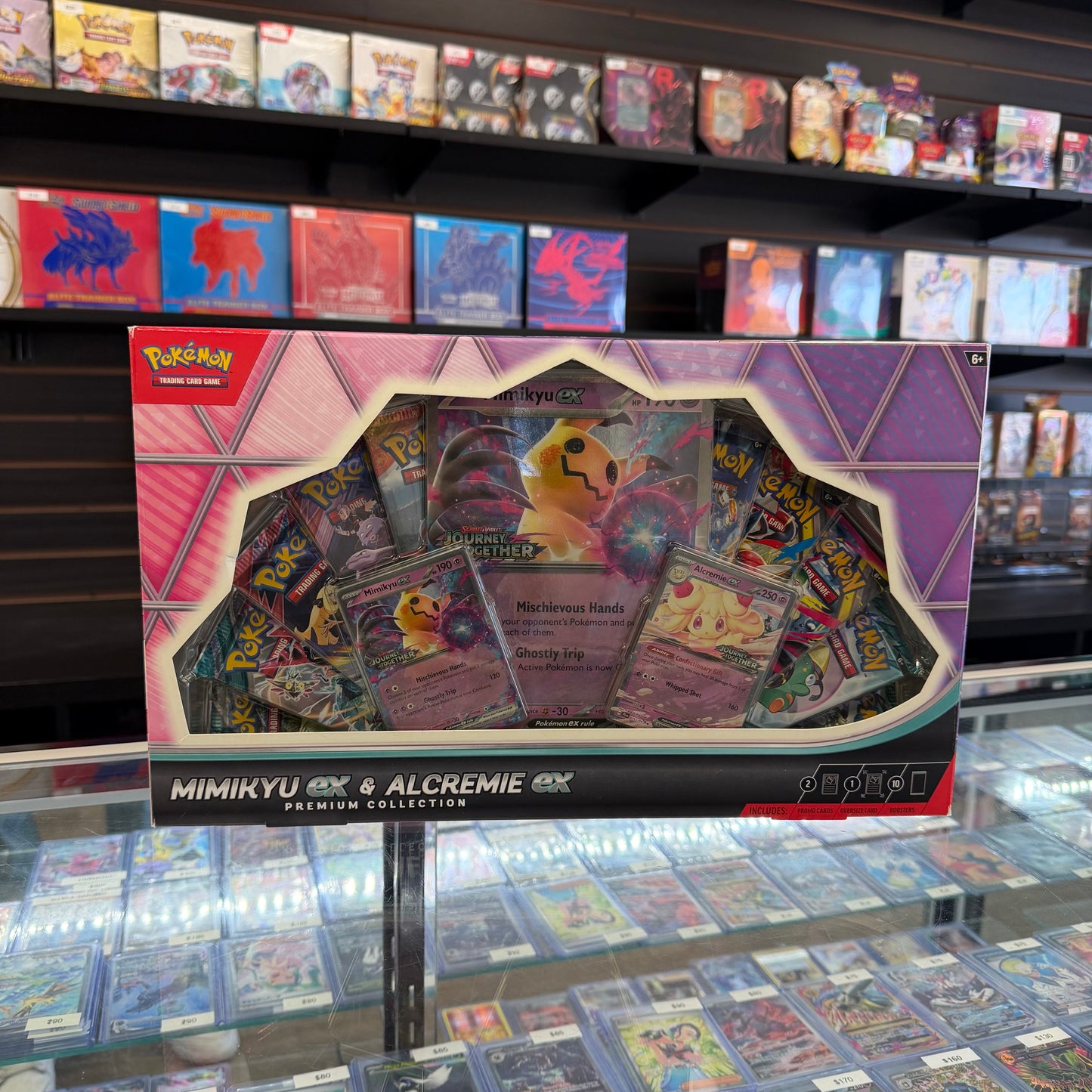 Pokemon Mimikyu & Alcremie EX Premium Collection