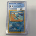 Pokemon Wooper 1st Edition 82/111 CGC 8.5