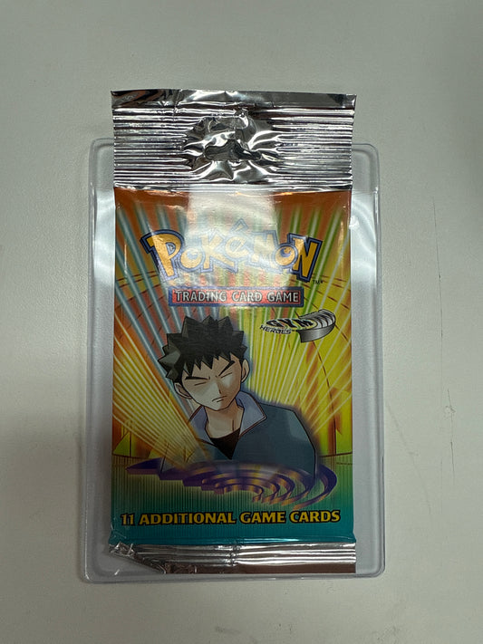 Pokémon Gym Heroes Booster Pack Crimp Hanger