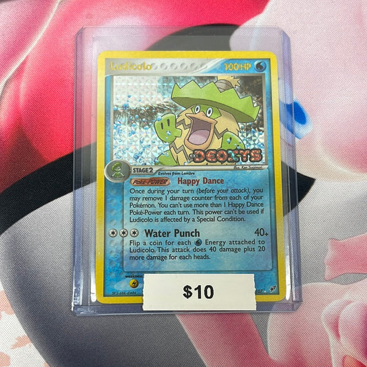 Pokémon Ludicolo Deoxys Reverse Holo 19/107