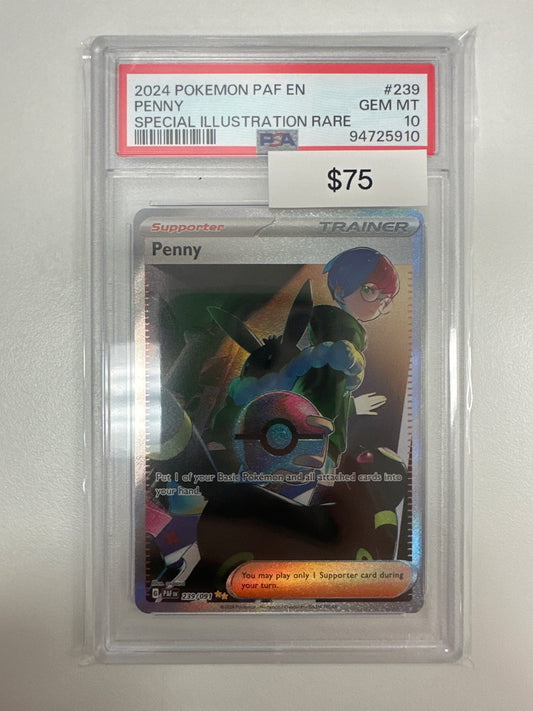 2024 Penny Special Art Trainer #239/091 PSA 10