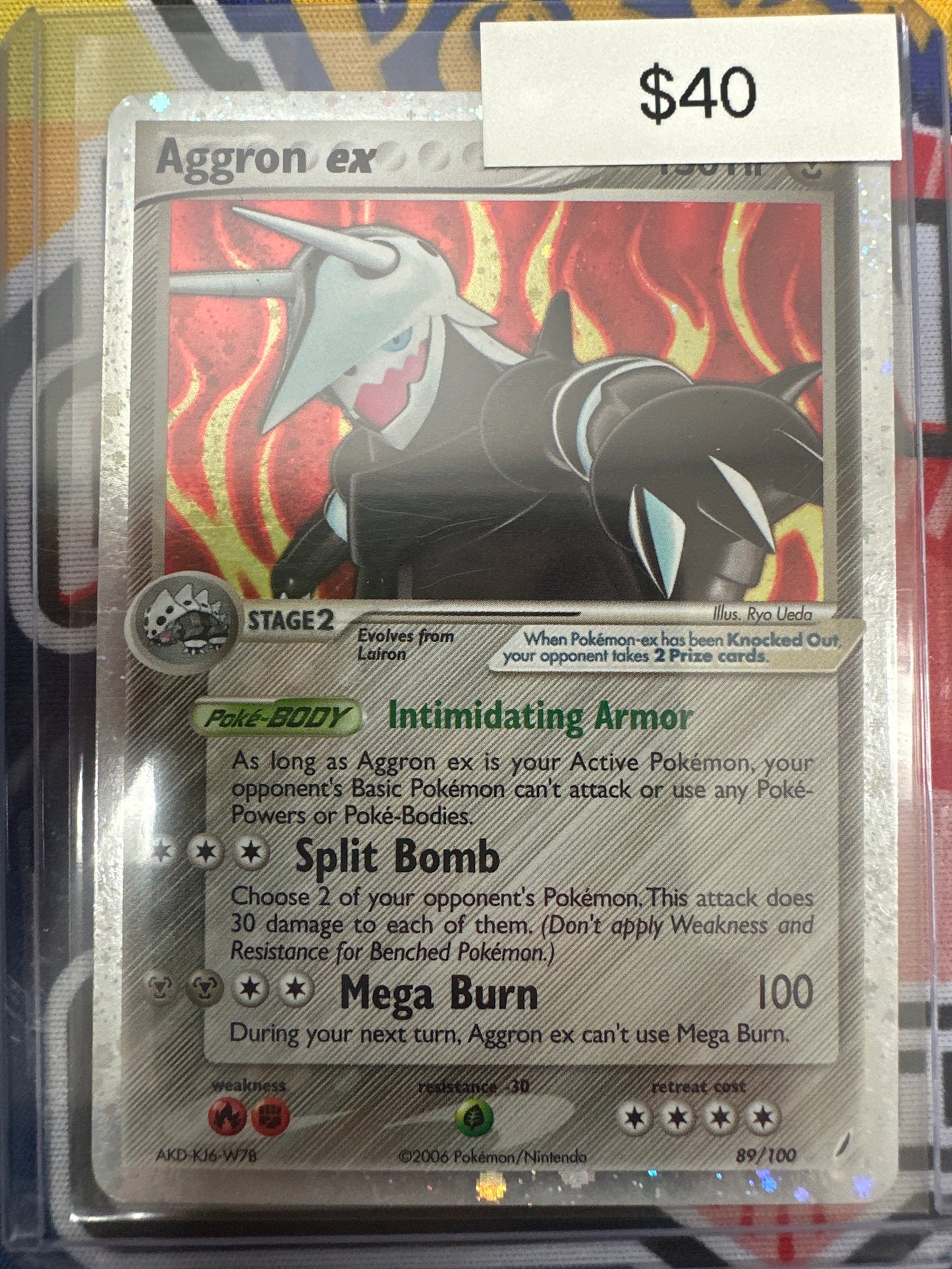 Pokemon Aggron ex 89/100