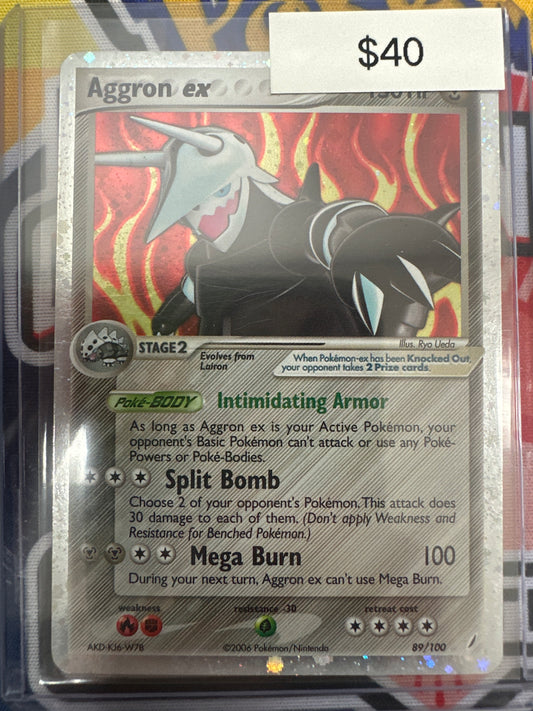 Pokemon Aggron ex 89/100