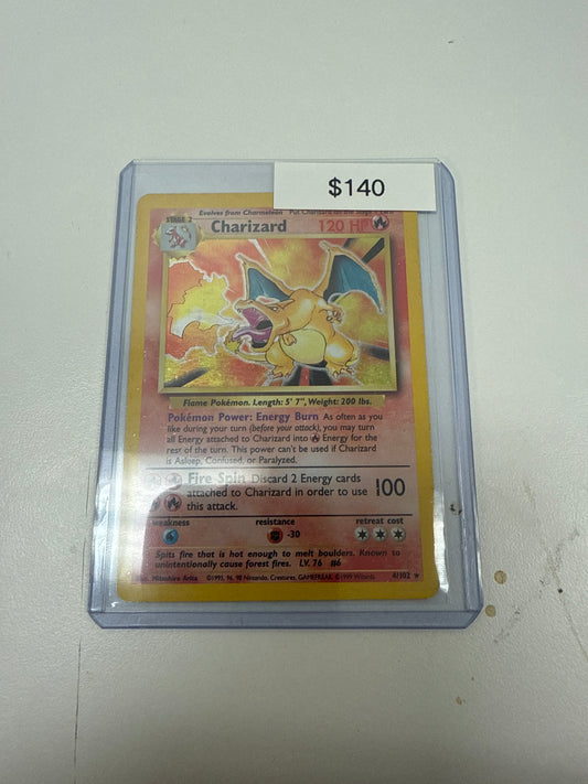 Pokémon Charizard Base Set Holo 4/102
