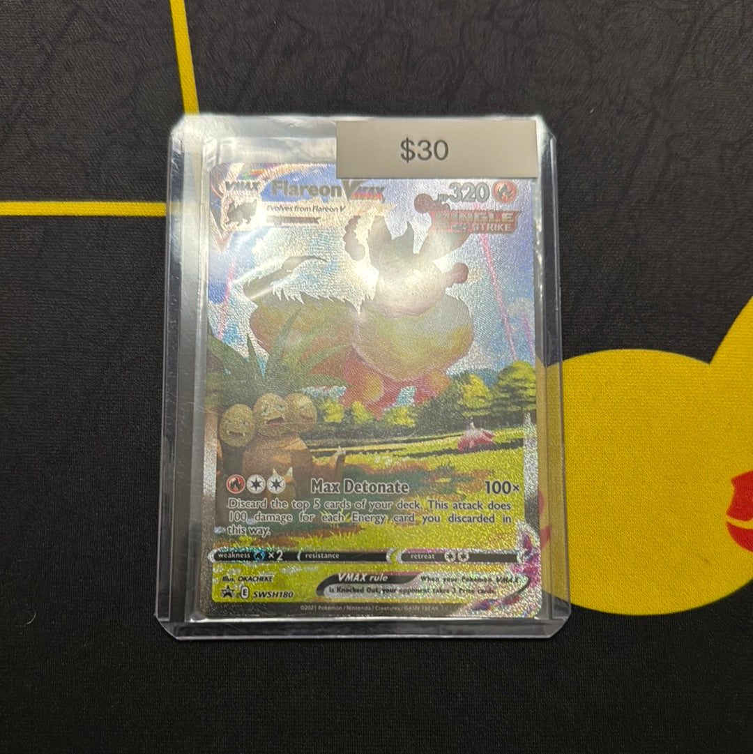 Pokémon Flareon VMAX BSP SWSH180