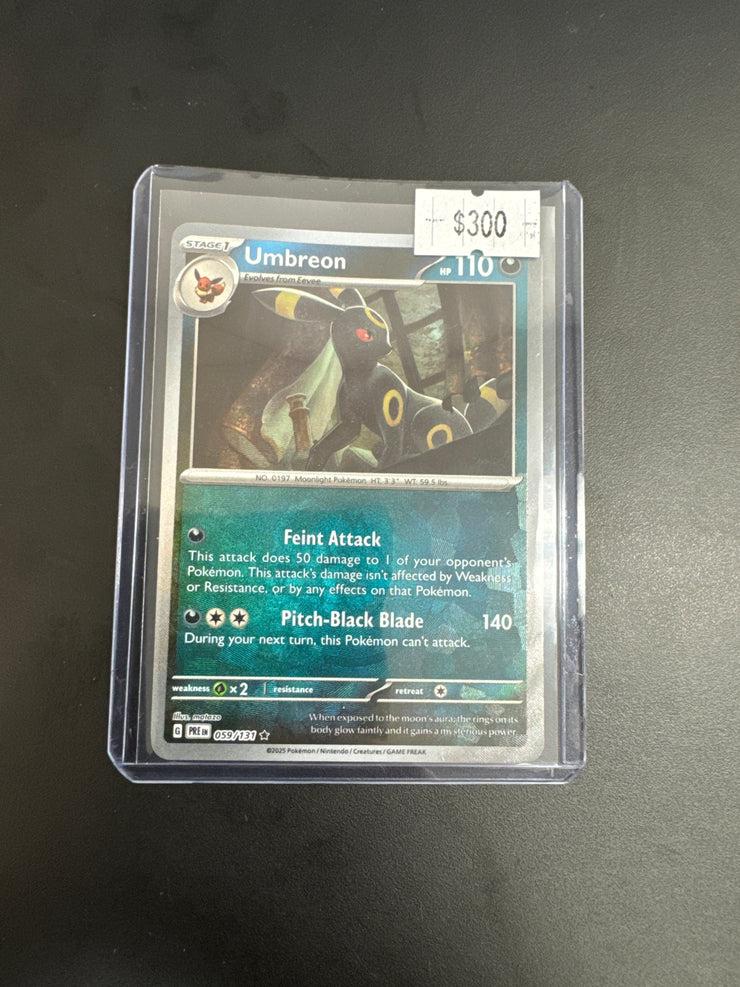 Pokémon Prismatic Evolutions Umbreon Master Ball 059/131