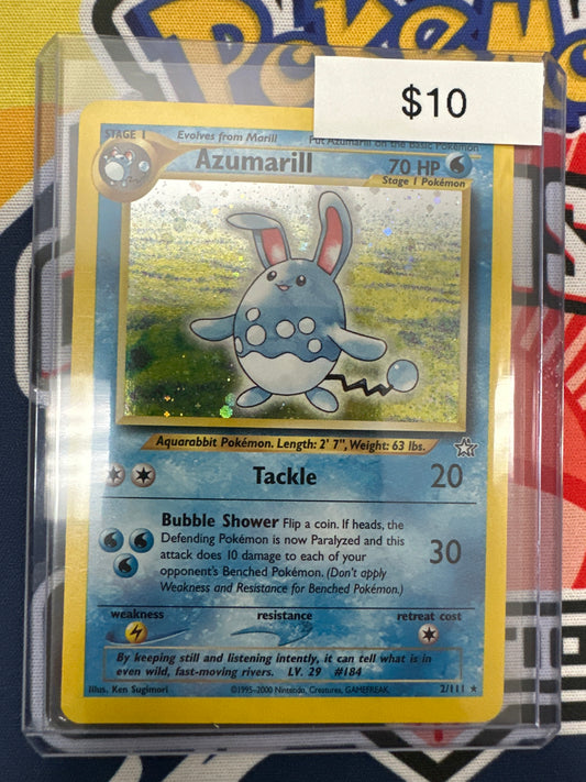 Pokemon Azumarill Holo #2/11