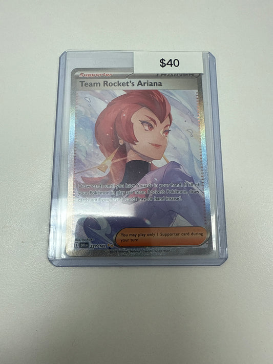 Destined Rivals Team Rocket’s Ariana #237/182