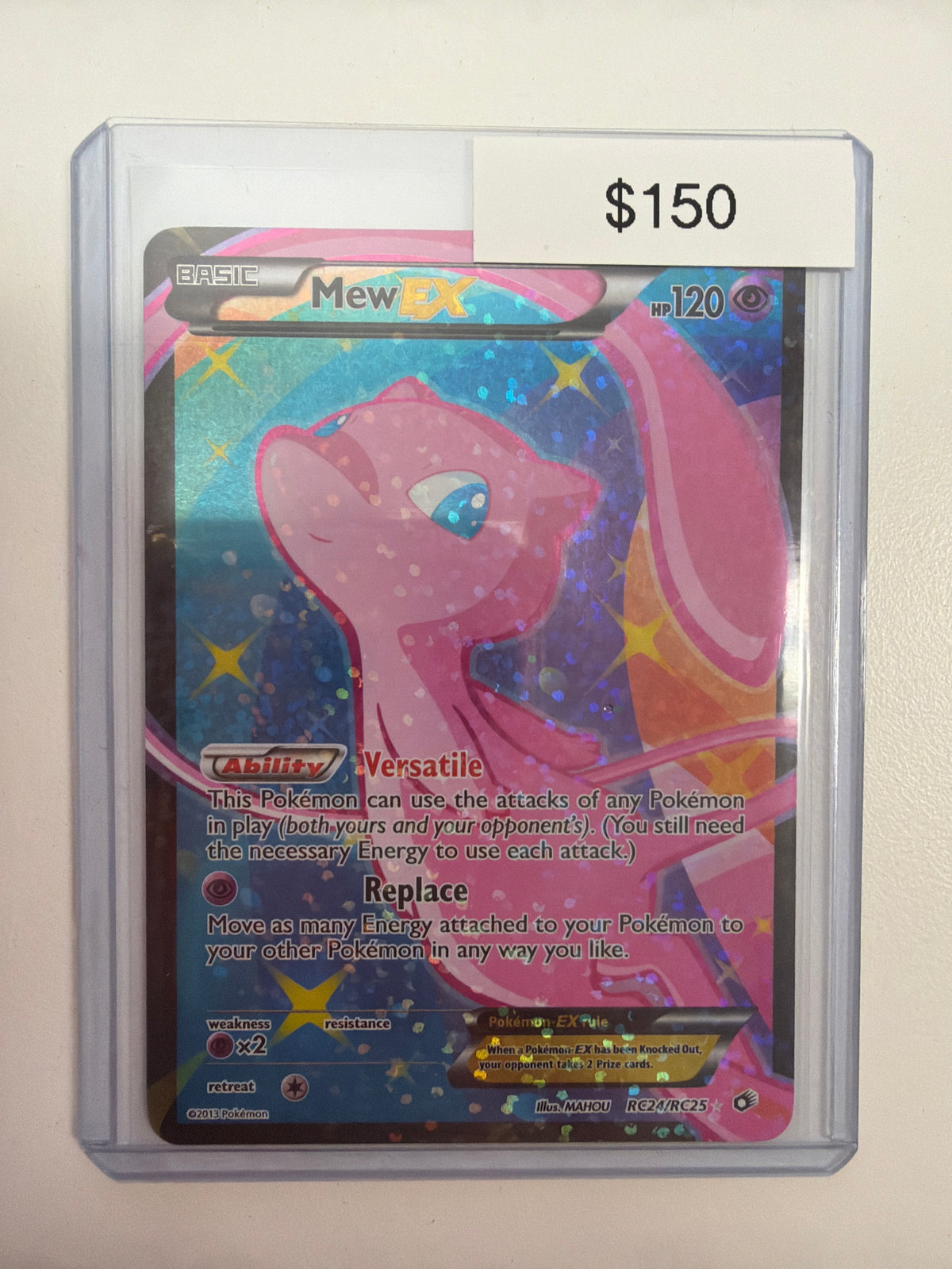 Pokemon Mew EX RC24/RC25