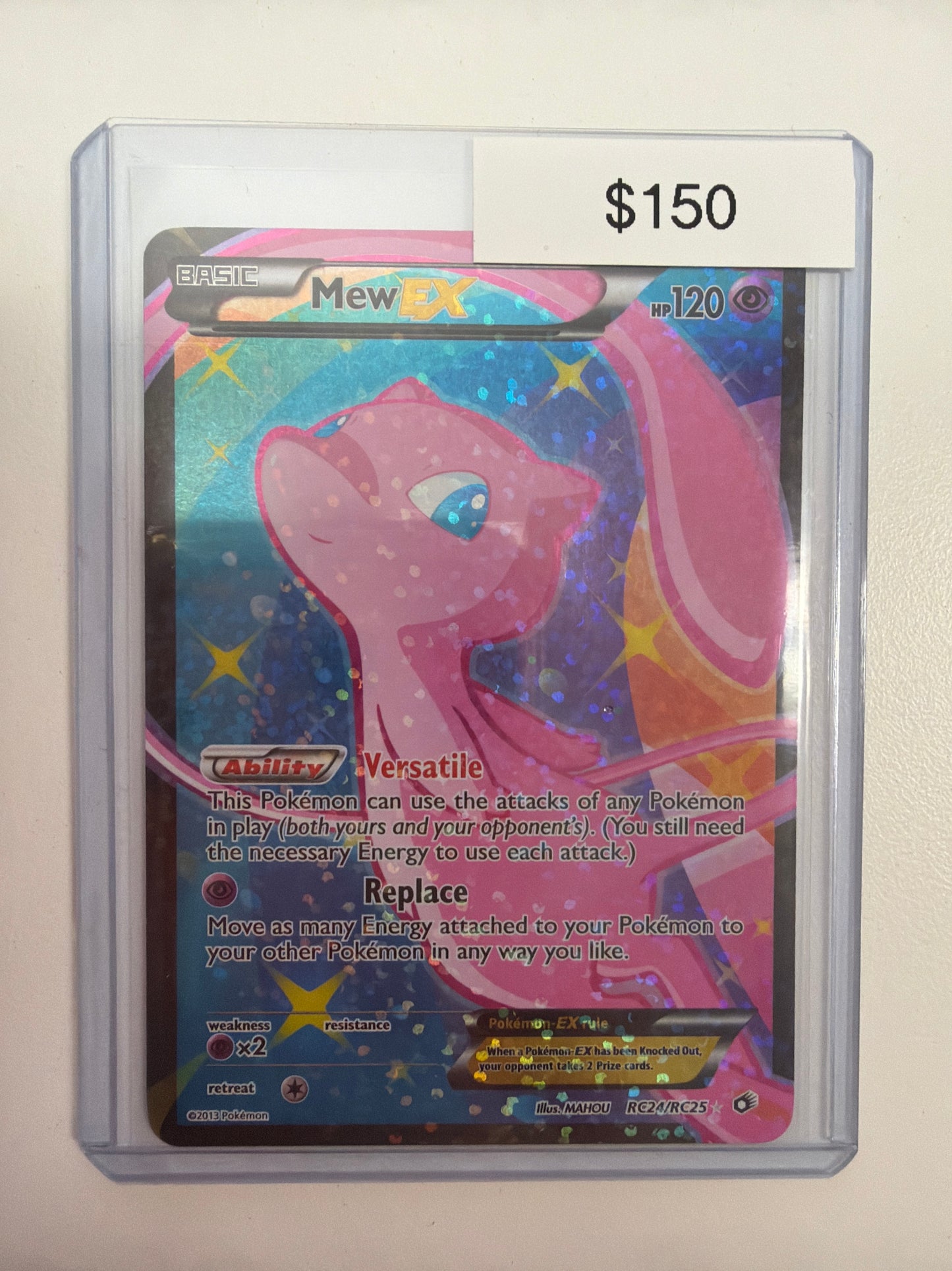 Pokemon Mew EX RC24/RC25