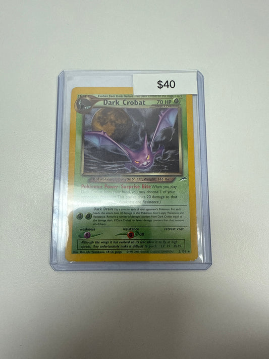 Neo Destiny Dark Crobat Holo #2/105