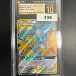 Pokemon Moltres & Zapdos & Articuno GX CGC 10
