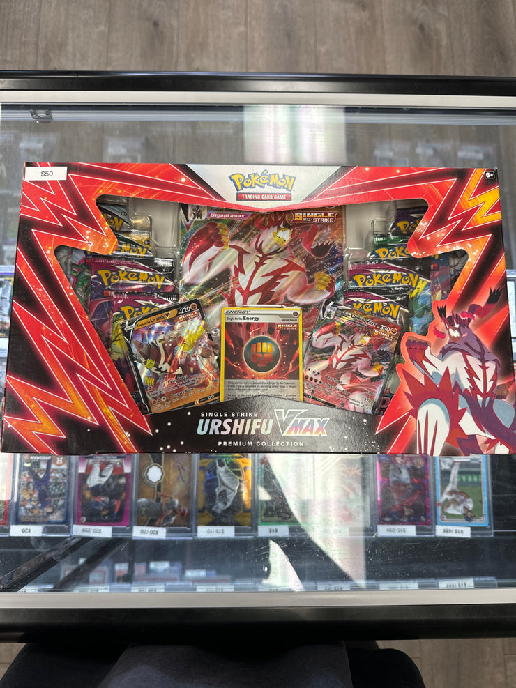 Pokémon URSHIFU VMAX Premium Collection Box