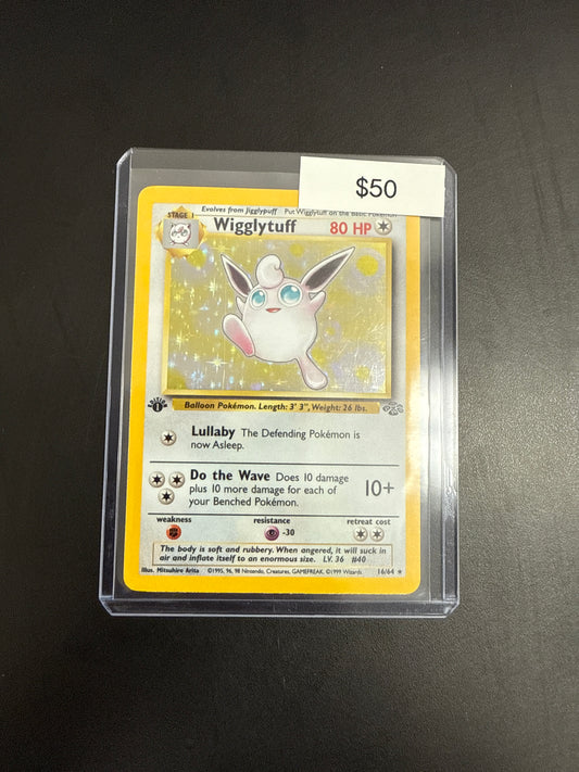 Pokémon Wigglytuff 1st Ed. 16/64