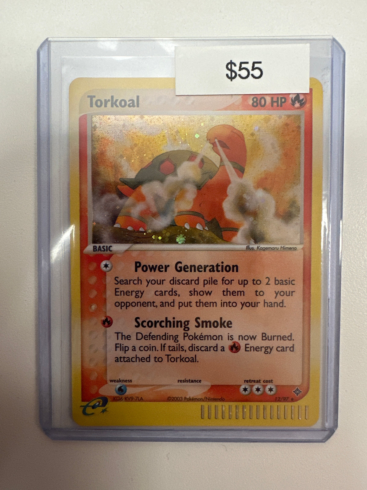 Pokemon Torkoal 12/97