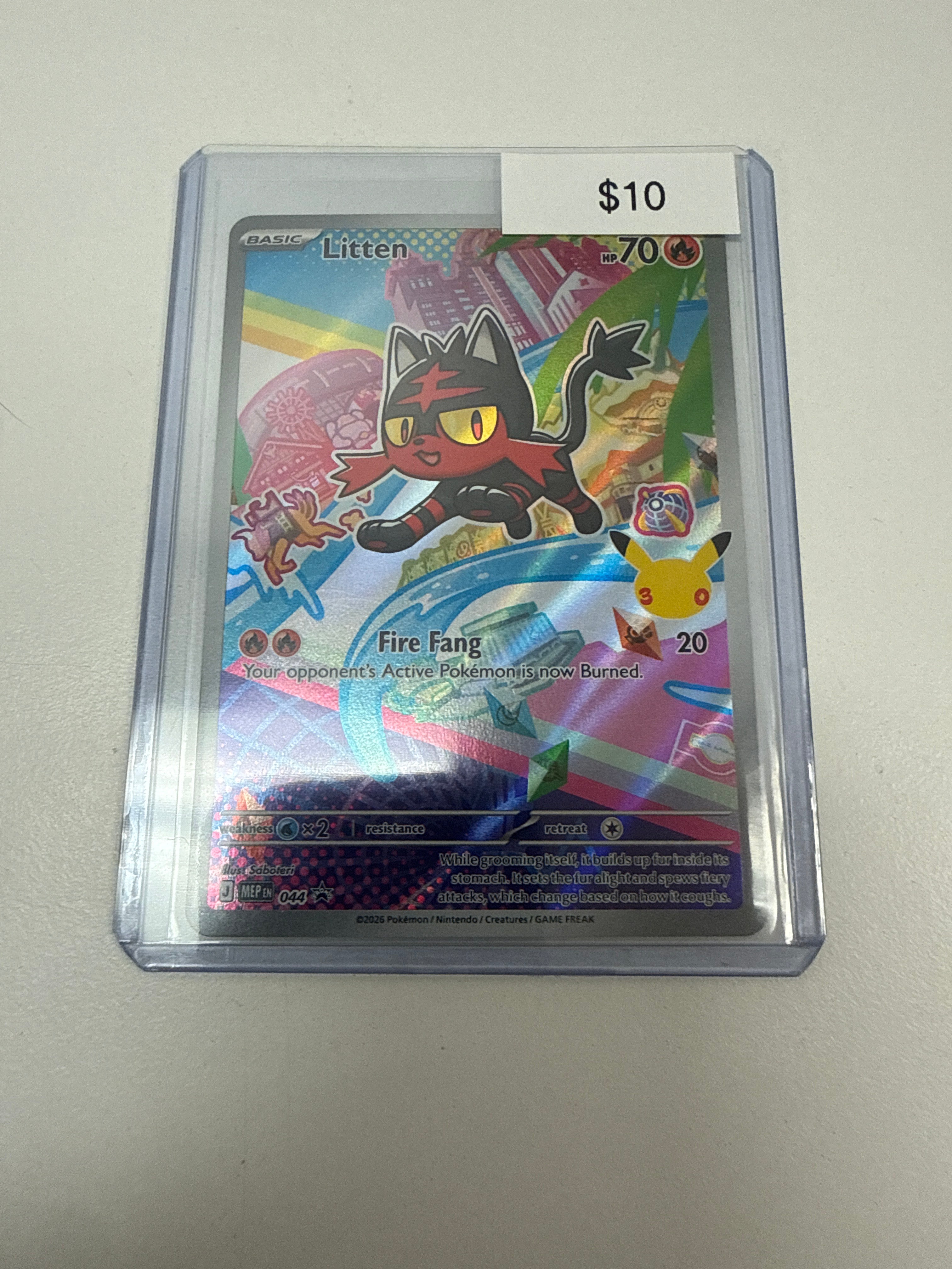 Pokemon Litten First Partners #044 – Grail Collectibles AZ