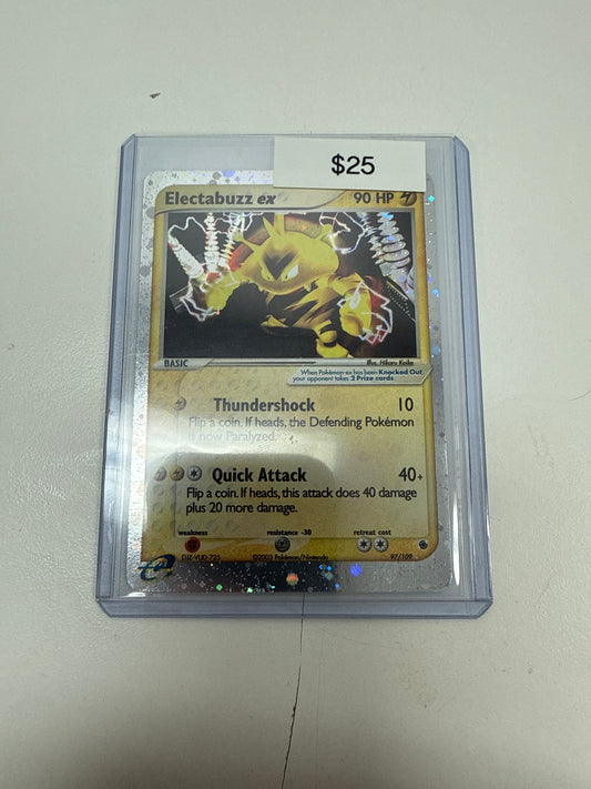 Pokemom Electabuzz Ex #97/109