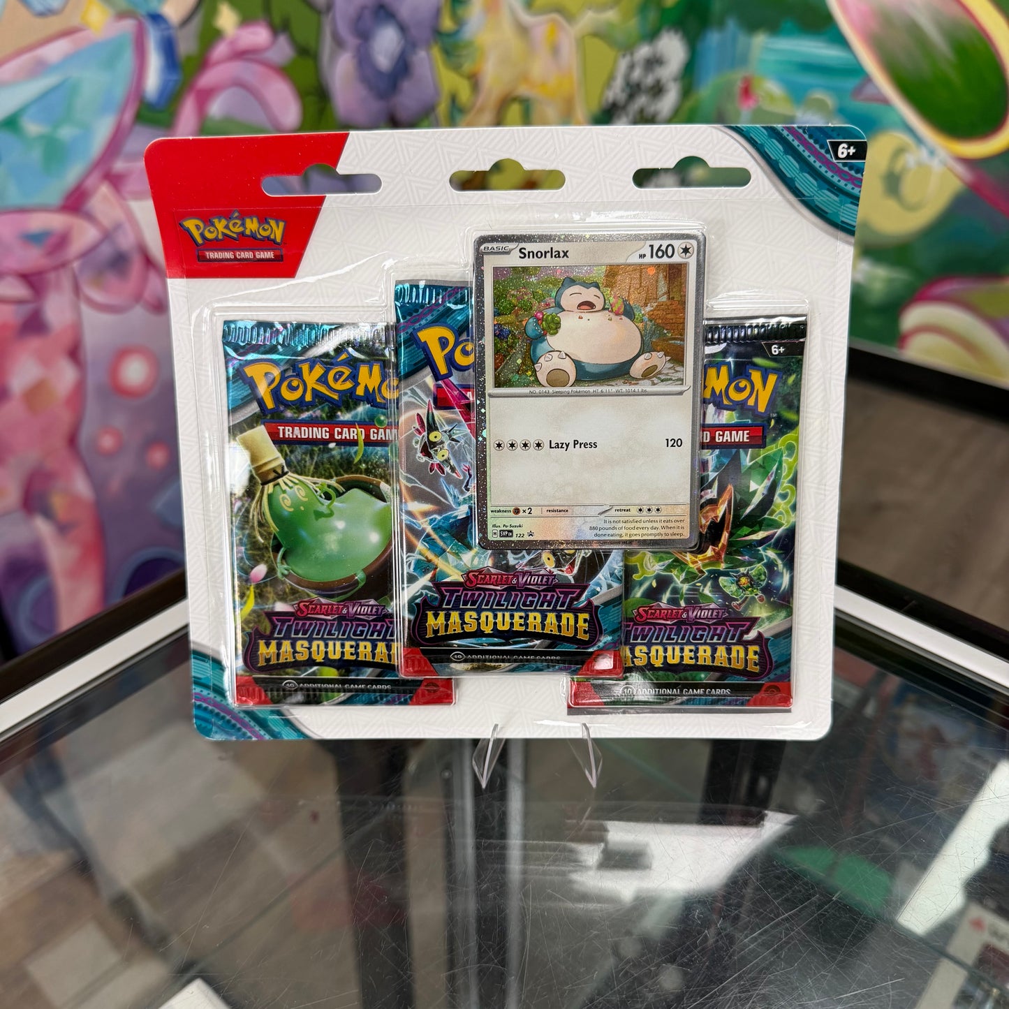 Pokemon Twilight Masquerade 3-pack Blister.